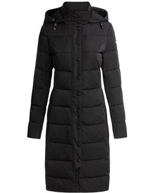 Emporio Armani Hooded Down Jacket - Black