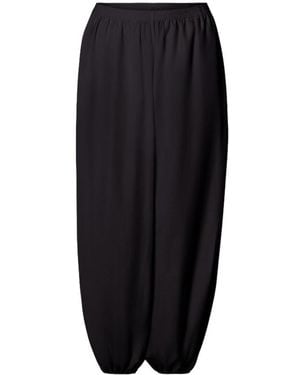 Loulou de Saison Elastic-Waist Trousers - Black