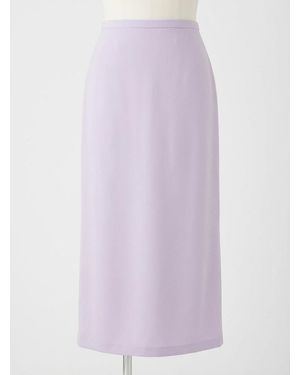 Gucci Slit-Detailed Skirt - Purple