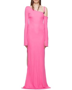 Tom Ford Asymmetric One-Shoulder Dress - Pink