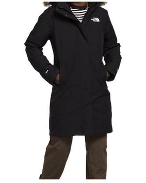 The North Face Arctic Faux-Fur Hooded Jacket - Black
