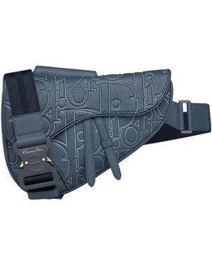 Dior Saddle Bag - Blue