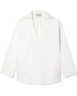 TOVE Long-Sleeved Shirt - White