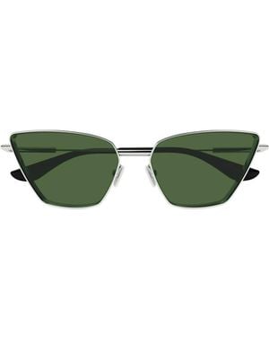 McQueen Eyewear Cat-Eye Frame Sunglasses - Green