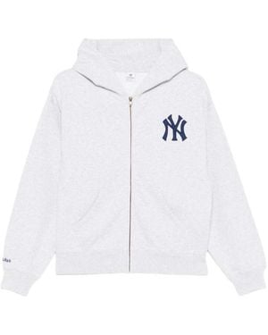 Sporty & Rich Zippered Hoodie - White