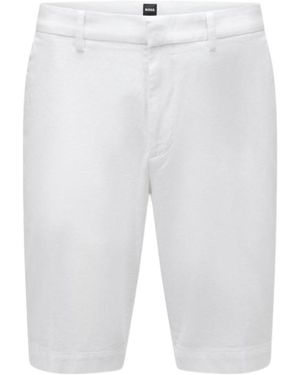 BOSS Logo Shorts - White