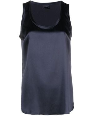 Brunello Cucinelli Scoop-Neck Tank Top - Black