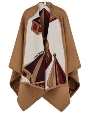 Ferragamo Capes - Brown