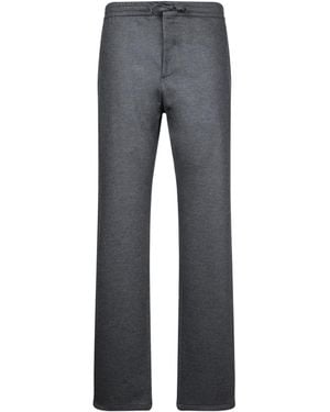 Canali Flannel Classic Pants - Gray