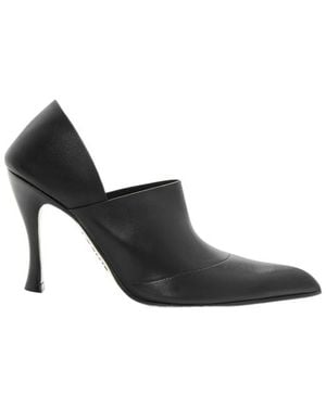 Loewe Comic Pointed-Toe Court Shoes - Black