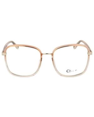 Chloé Chloé Eyewear Square Frame Glasses - White