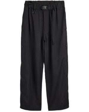 Y-3 Sport Uniform Adaptive 3 Stripes Pants - Black