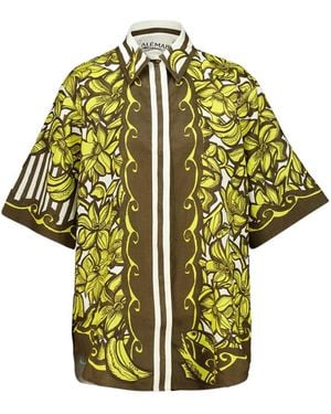 ALÉMAIS Short-Sleeved Shirt - Green