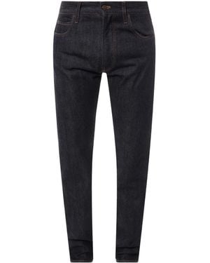 Loro Piana Logo-Patch Jeans - Blue