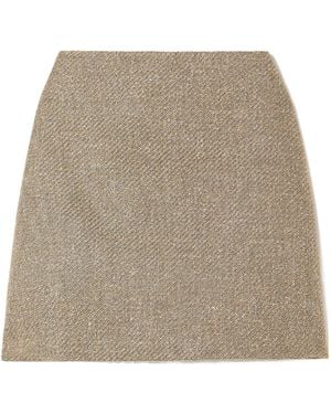 Blazé Milano Saratoga Coci Mini Skirt - Natural