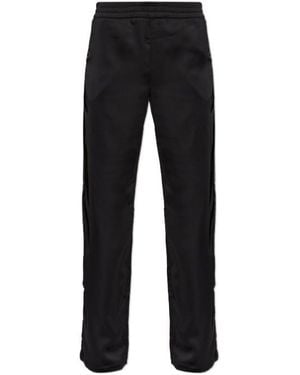 Off-White c/o Virgil Abloh Elastic-Waist Athletic Trousers - Black