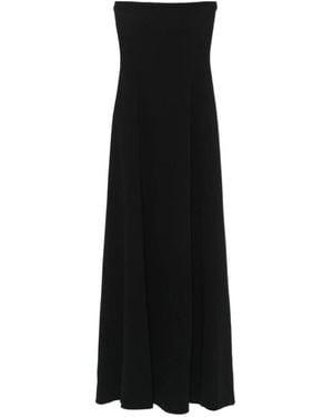 Solace London London Bare Shoulder Flared Dress - Black