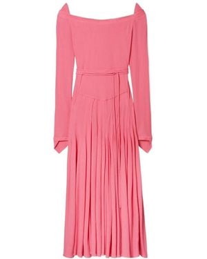 Tory Burch Viscose Jersey Dress - Pink