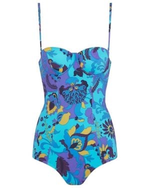 Dior One-Piece Swimsuit - Blue