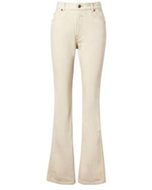 Balmain Faded Bootcut Jeans - Natural