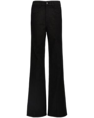Tom Ford Logo-Patch Flared Jeans - Black