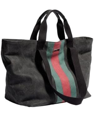 Gucci Positano Medium Tote Bag - Black