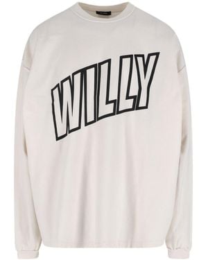 Willy Chavarria Long-Sleeve T-Shirt - White