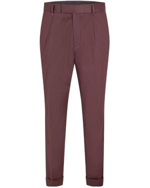 BOSS Simple And Casual Trousers - Purple