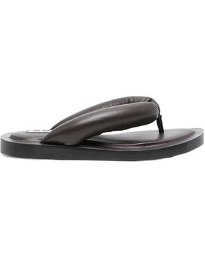 Jil Sander Nappa Flip Flops - Multicolor
