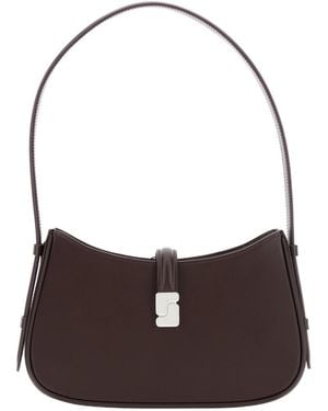 Soeur Adjustable Shoulder Bag - Brown