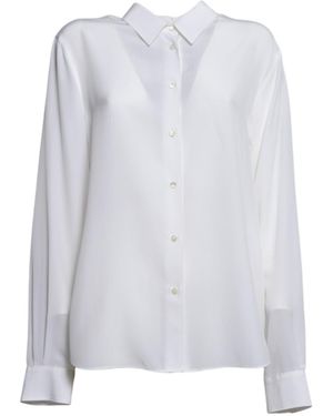 Aspesi Long-Sleeve Button-Down Shirt - White