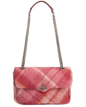 Vivienne Westwood Anita Medium Shoulder Bag - Pink