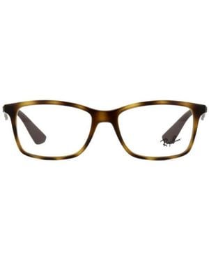 Ray-Ban Rectangle Glasses - White