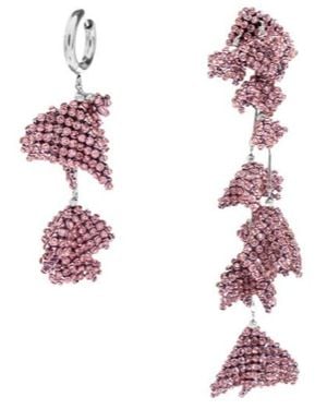 Isabel Marant Asymmetrical Earrings - Pink