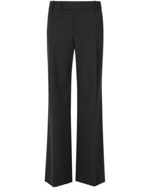 FEDERICA TOSI Casual Trousers With Belt Loops - Black