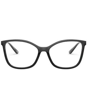 Vogue Eyewear Inverted Trapezoidal Full-Frame Glasses - White