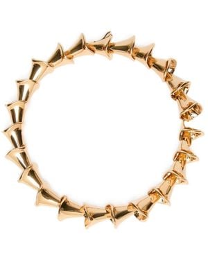 Sportmax Sculptural Necklace - Metallic