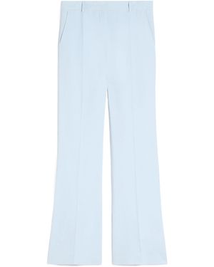 Sportmax Fragola Flared Trousers - Blue