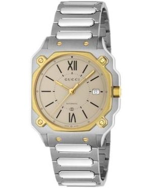 Gucci G-Flat Watch, 36Mm - White