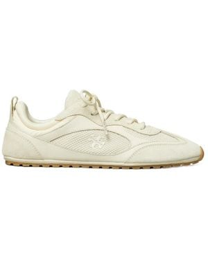 Tory Burch Field Lace-Up Trainers - White