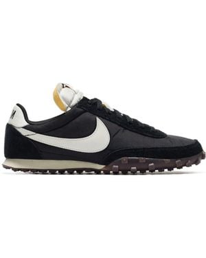 Nike Waffle Racer Low-Top Trainers - Black