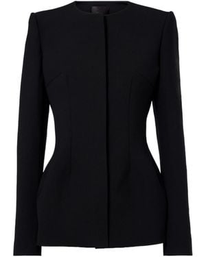 Mugler Single-Breasted Jacket - Black
