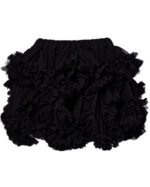 Comme des Garçons Tulle Miniskirt - Black