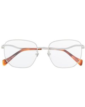 Gucci Eyewear Square Frame Glasses - Natural