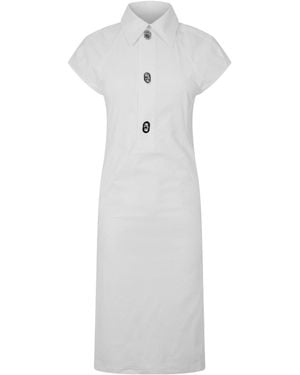 Bottega Veneta Shift Dress - White
