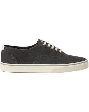 Brunello Cucinelli Logo Patch Trainers - Black