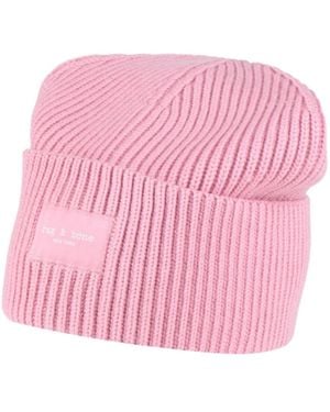 Rag & Bone Minimalist Knit Beanie - Pink