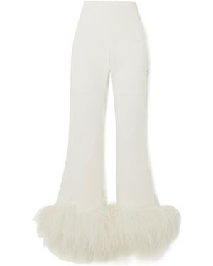 16Arlington Cropped Casual Trousers - White
