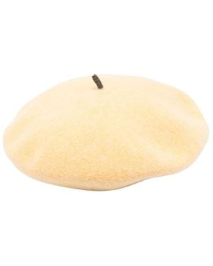 Brunello Cucinelli Monili-Chain Slip-On Beret - Natural
