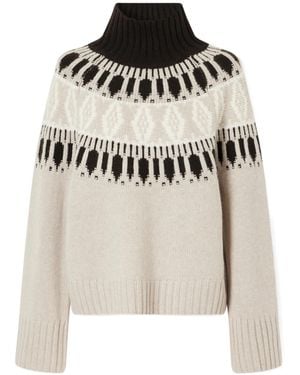 arch4 Cashmere Turtleneck Jumper - Multicolour
